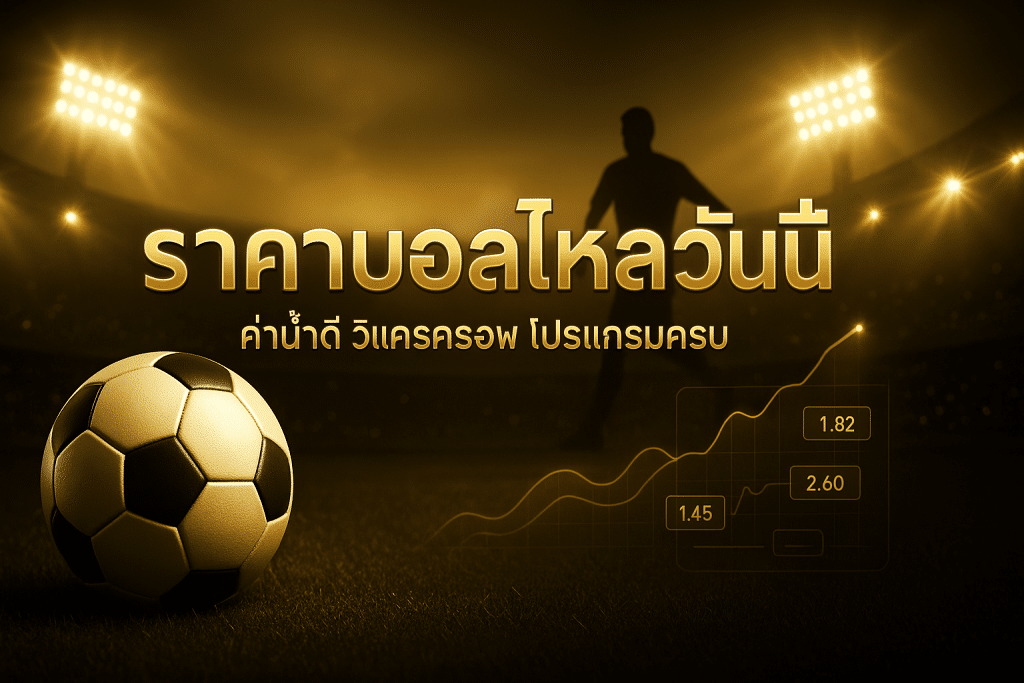 ราคาบอลไหลวันนี้