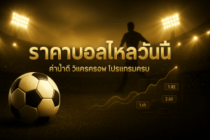 ราคาบอลไหลวันนี้