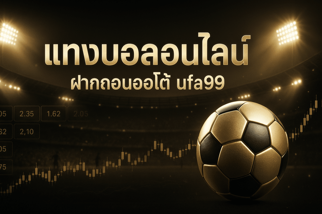 ฝากถอนออโต้ ufa99