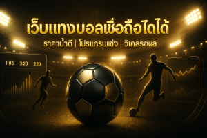 เว็บแทงบอลเชื่อถือได้